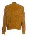 Polo Uomo - Bomber Cammello in vera pelle camoscio