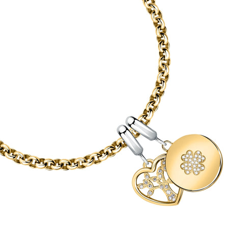 Bracciale MORELLATO donna Drops dorato Alberto vita / quadrifoglio
