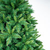 Albero di Natale Verde Canberra 210 cm Foltissimo con 1256 Punte Rami Innesto