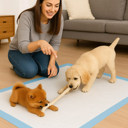 120 x Traversine per Cani tappetini igienici con adesivi Super assorbenti 60x60 cm