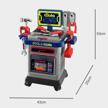 Banco Lavoro per Bambini con Ruote e Accessori Postazione Tuttofare Idea Regalo