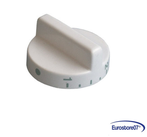 MANOPOLA BIANCA SERIGRAFATA PER TERMOSTATO FRIGO ARISTON ORIGINALE C00037731