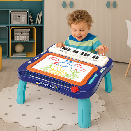 Lavagna con Pianola 2 in 1 per Bambini Giocattolo Creativo Educativo Idea Regalo