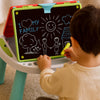 Lavagna per Bambini 4in1 Lavagnetta Pieghevole Doppio Lato Accessori Idea Regalo