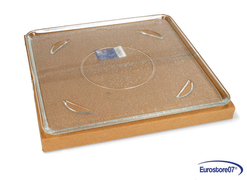 PIATTO MICROONDE quadrato 280x280mm ELECROLUX 140042790018 in vetro