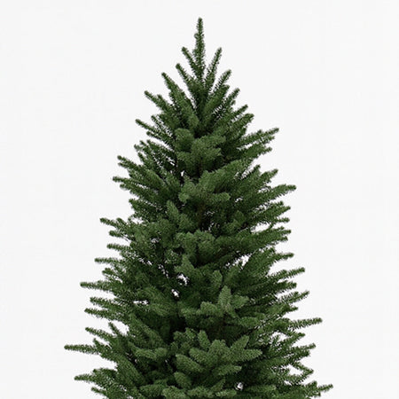 Albero di Natale Royal 180 cm Slim Base Troco Realistica 1385 Punte Foltissimo