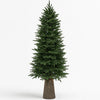 Albero di Natale Royal 180 cm Slim Base Troco Realistica 1385 Punte Foltissimo