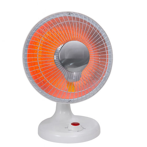 Stufa al Carbonio 600W Inclinabile con Doppia Regolazione e Parabola 30 cm