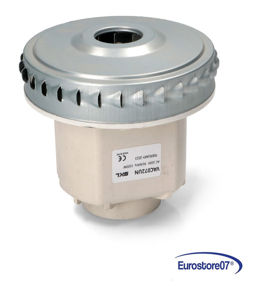MOTORE ASPIRAPOLVERE MULTIMARCA 1500W 50/60Hz. Altezza 127mm, Ø135mm, 230V,