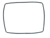 GUARNIZIONE 4 LATI PORTA FORNO SMEG 754130985 400 x 300 mm 5 GANCI