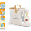 Macchina per Caffè Giocattolo Bianco Elettrodomestico Coffee Maker Idea Regalo
