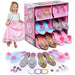Playset Princess Fashion Bambini Gioco Principesse Beauty con Scarpe e Accessori