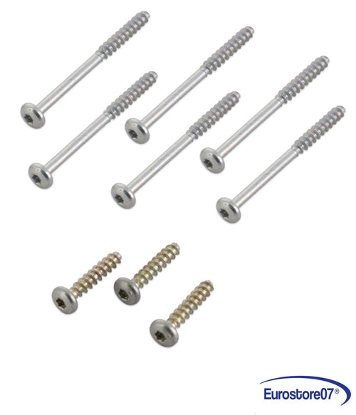 ASPIRAPOLVERE FOLLETTO VK140 / 150 6 VITI LUNGHE + 3 CORTE ASSEMBLAGGIO ADATTAB