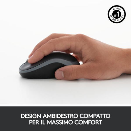Logitech Kit Tastiera+mouse Wireless Usb Nero Mk270 920-004512