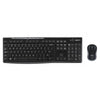 Logitech Kit Tastiera+mouse Wireless Usb Nero Mk270 920-004512