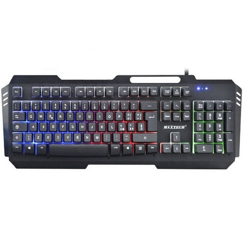 Tastiera Gaming Con Filo Retroilluminato Led Rgb Layout Italiano Pc Ek-rgb01