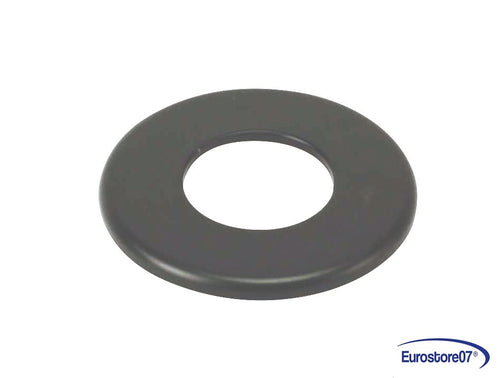 ANELLO PER TUBO STUFE A PELLET NERO OPACO PESANTE MM.1,2 - ø cm.8