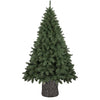 Base Supporto Albero di Natale Grigio Tronco Natalizio 28cm Realistico Universale