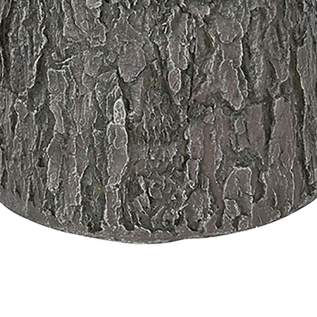 Base Supporto Albero di Natale Grigio Tronco Natalizio 34cm Realistico Universale