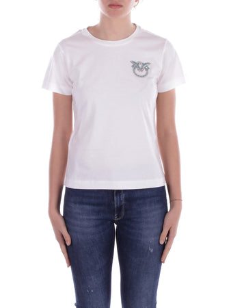 Pinko T-shirt e Polo Bianco da donna