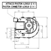 Ventola tangenziale FERGAS 4M5606 stufe a pellet 14706026