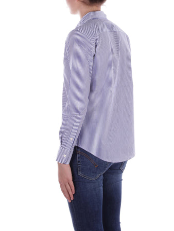 Ralph Lauren Camicie Blu white da donna