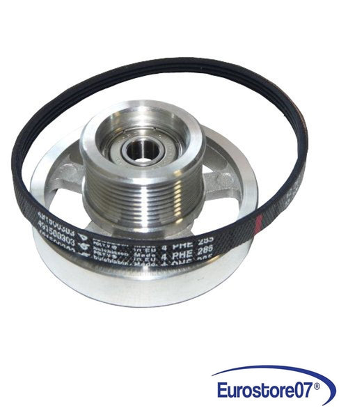 PULEGGIA DISCO E CINGHIA PER ASCIUGATRICE BEKO ARCELIK 492204404 ORIGINALE 1/1