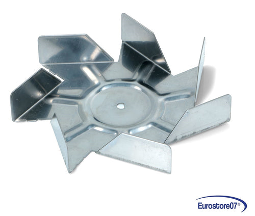 VENTOLA 7 PALE IN ALLUMINIO MOTOVENTILATORE PER FORNO SMEG 039290137 ORIGINALE