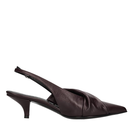 Strategia Scarpe con Tacco Bordeaux da donna