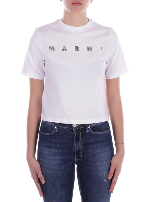 Marni T-shirt e Polo Bianco da bambino
