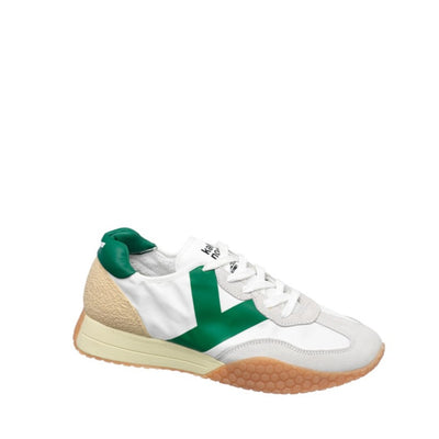 KEH-NOO Sneakers mod.KM9313 White-Green.