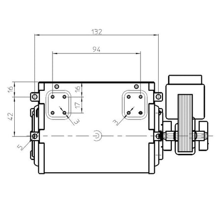 Ventola tangenziale FERGAS 4M0406 stufe a pellet 14706036