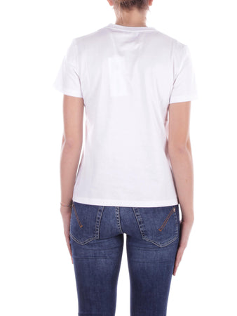 Dondup T-shirt e Polo Bianco da donna