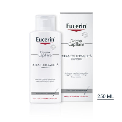 Eucerin Dermo Capillare shampoo extra-tollerabilità per cuoio capelluto ipersensibile 250ml
