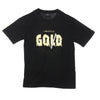 IHS Maglietta Uomo God Gold Tee Black da uomo