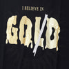IHS Maglietta Uomo God Gold Tee Black da uomo