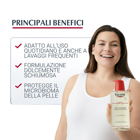 Eucerin PH5 gel doccia dermoprotettivo per pelle sensibile 400ml