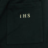 IHS Pantalone Corto Tuta Uomo 3d Print Flames Shorts Black da uomo