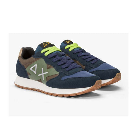 SUN 68 JAKI BICOLOR sneakers uomo blu  Z44114  07