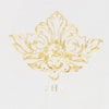 IHS Maglietta Uomo 3d Print Flames &angel Tee White da uomo