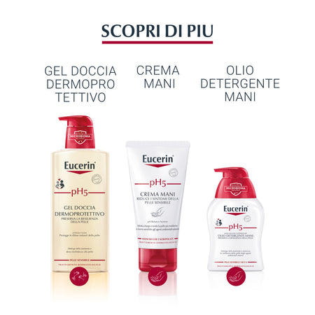 Eucerin PH5 soft cream per pelle sensibile e secca 450ml