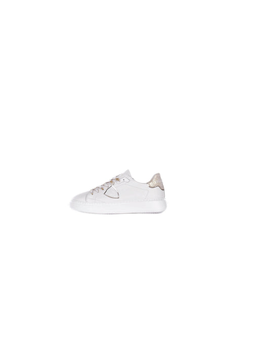 Philippe Model Sneakers Bianco glitter da donna