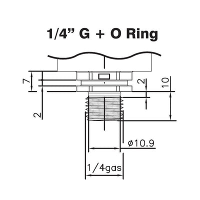 Pressostato acqua 1 bar stufe a pellet 14707000
