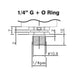 Pressostato acqua 1 bar stufe a pellet 14707000