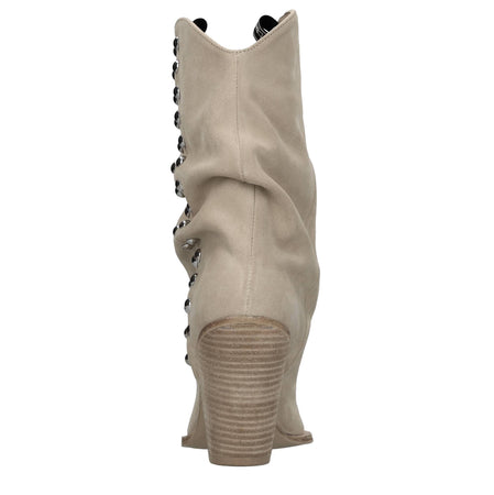 Elena Iachi Stivali Beige da donna
