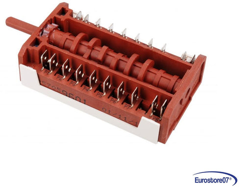 COMMUTATORE INTERRUTTORE SELETTORE 4+0 FORNO REX ELECTROLUX 3890775020 ORIGINALE