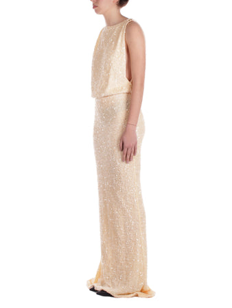 ELISABETTA FRANCHI RED CARPET Abiti Giallo da donna