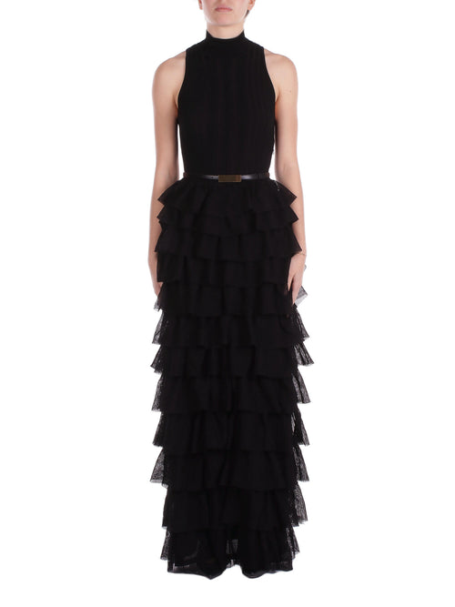 ELISABETTA FRANCHI RED CARPET Abiti Nero da donna