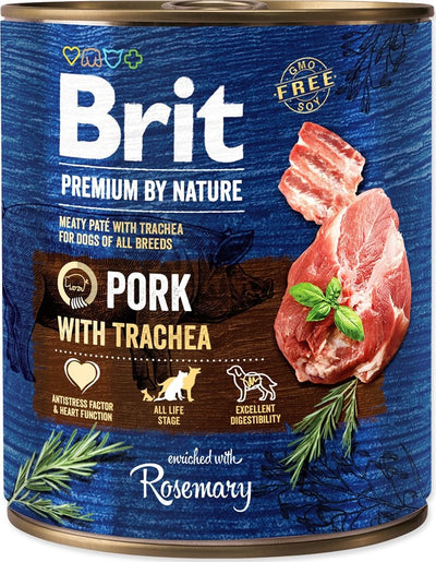 Brit mangime umido Cani Adulti Maiale e Trachea 800 gr