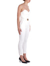 Elisabetta Franchi Pantaloni Avorio da donna